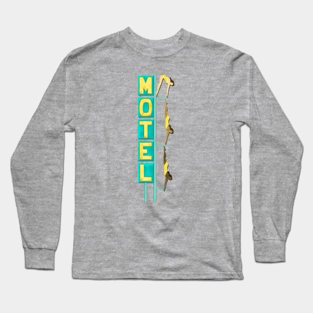 Motel diving girls sign Long Sleeve T-Shirt by jenblove